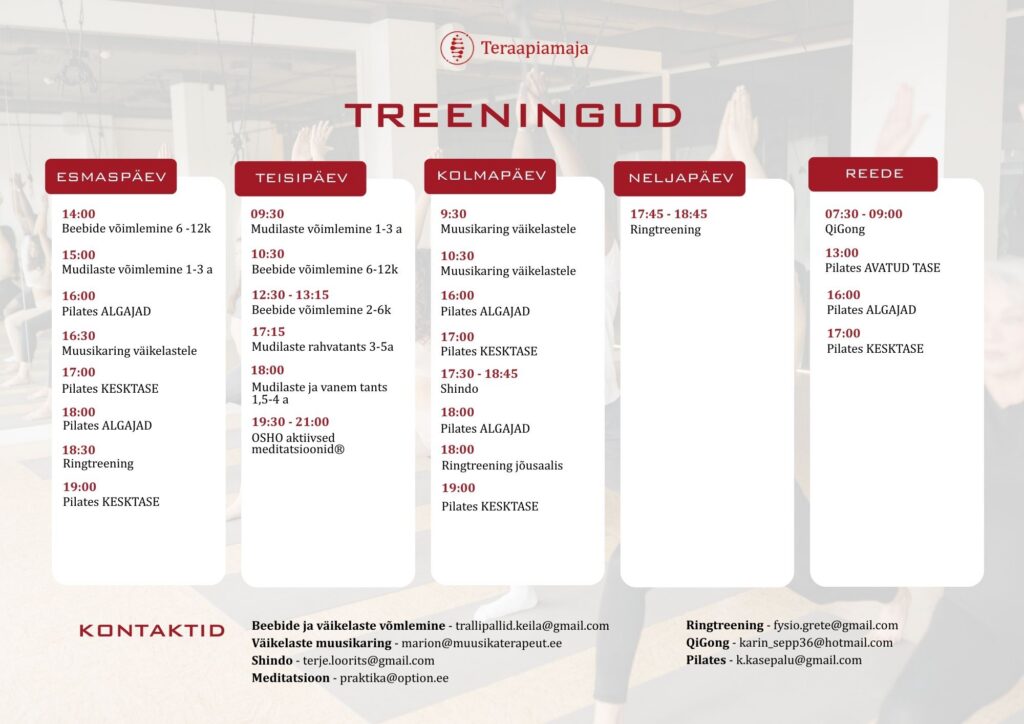 Read more about the article TUNNIPLAAN hooaeg 2025/2026